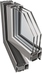 Fenêtres en aluminium ponzio 78nhi
